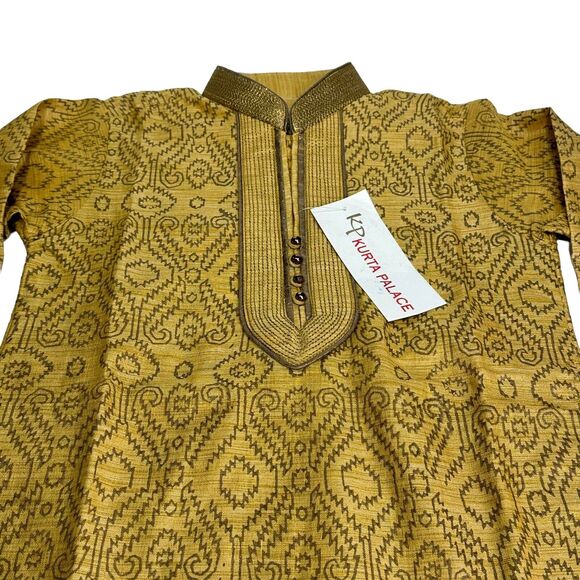 Kora Kids by Nilesh Mitesh Embroidered Kurta - Picture 3 of 4